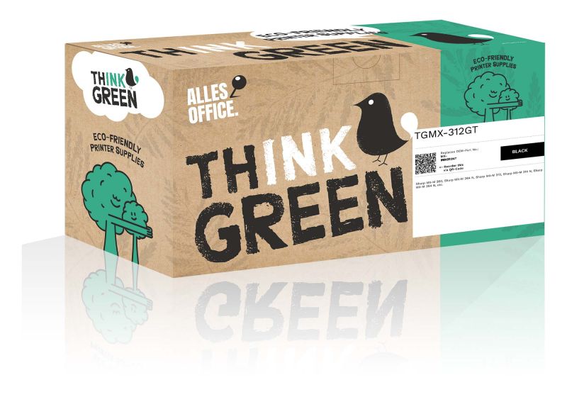 ThinkGreen Sharp, OKI MX-312GT / MX-312NT Toner černý